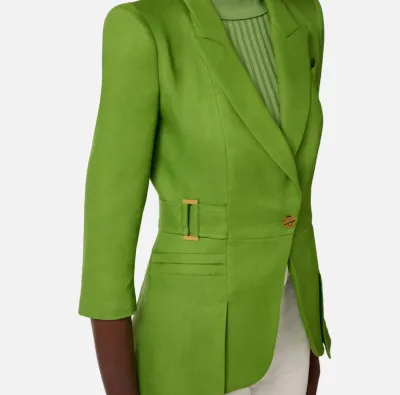 ELISABETTA FRANCHI Giacca in misto lino  | BorotalcoCagliari.it