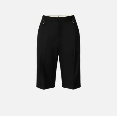 ELISABETTA FRANCHI Bermuda in fresco lana  | BorotalcoCagliari.it 2