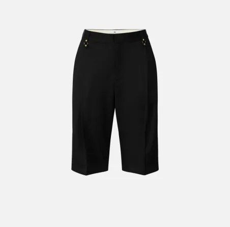 ELISABETTA FRANCHI Bermuda in fresco lana  | BorotalcoCagliari.it