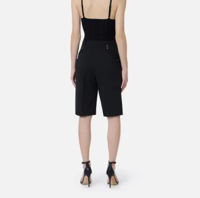 ELISABETTA FRANCHI Bermuda in fresco lana  | BorotalcoCagliari.it