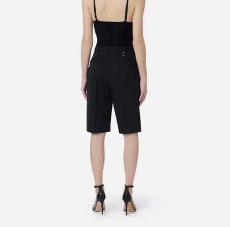 ELISABETTA FRANCHI Bermuda in fresco lana  | BorotalcoCagliari.it