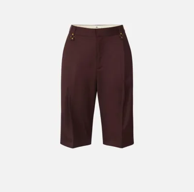 ELISABETTA FRANCHI Bermuda in fresco lana  | BorotalcoCagliari.it