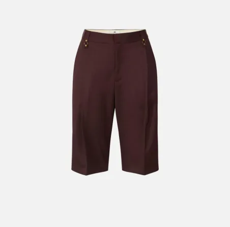 ELISABETTA FRANCHI Bermuda in fresco lana  | BorotalcoCagliari.it