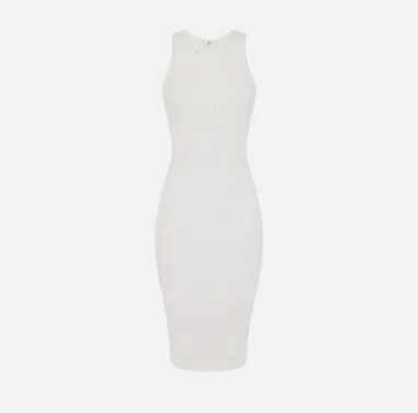 Abito in Maglia con Lacci cris cross – Elisabetta Franchi  | Borotalco 2