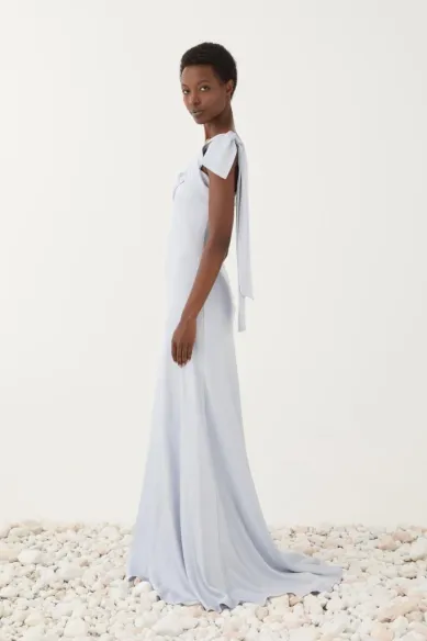 ELEH Abito lungo monospalla dalle linee fluide  | BorotalcoCagliari.it