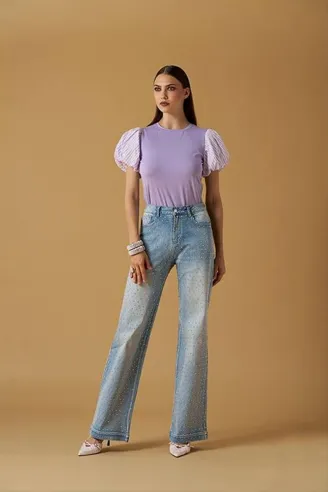 No Secrets T-Shirt con Maniche a Palloncino  | BorotalcoCagliari.it