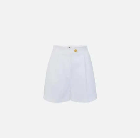 Elisabetta Franchi Shorts in Gabardina  | BorotalcoCagliari.it