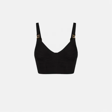 Elisabetta Franchi Top in maglia 3D  | BorotalcoCagliari.it