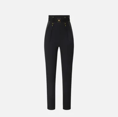 Elisabetta Franchi Pantaloni bustier in crêpe leggero e raso  | Borota 2
