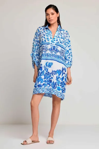 ICONIQUE Kaftano donna elegante estivo  | BorotalcoCagliari.it