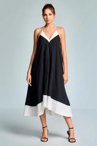 ICONIQUE Abito asimmetrico elegante donna  | BorotalcoCagliari.it 2
