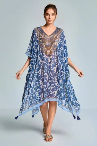 Iconique Poncho floreale  | BorotalcoCagliari.it