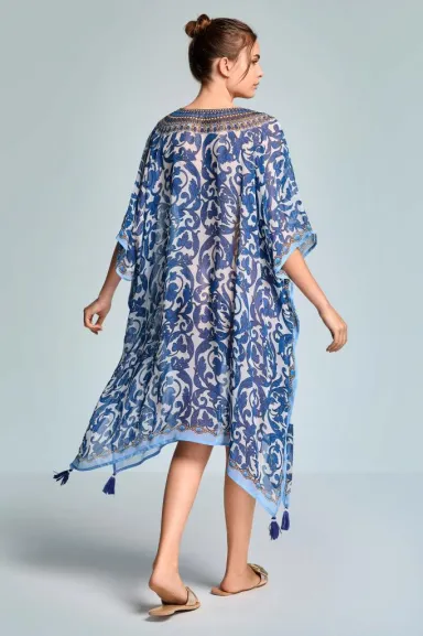 Iconique Poncho floreale  | BorotalcoCagliari.it