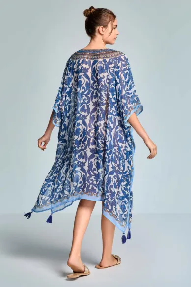 Iconique Poncho floreale  | BorotalcoCagliari.it