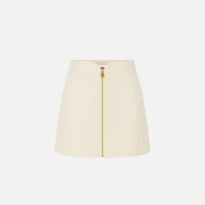Elisabetta Franchi Minigonna in doppio crêpe stretch  | BorotalcoCagli