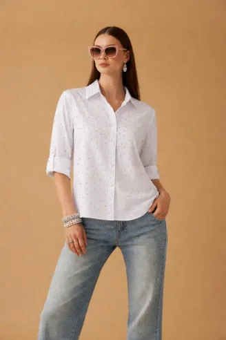 NO SECRETS Camicia Diamanti Rainbow  | BorotalcoCagliari.it 2