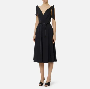 ELISABETTA FRANCHI Abito in tessuto vela  | BorotalcoCagliari.it